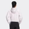 adidas Куртки Женские Розовый/Синий С капюшоном Умеренный Другое HI6824