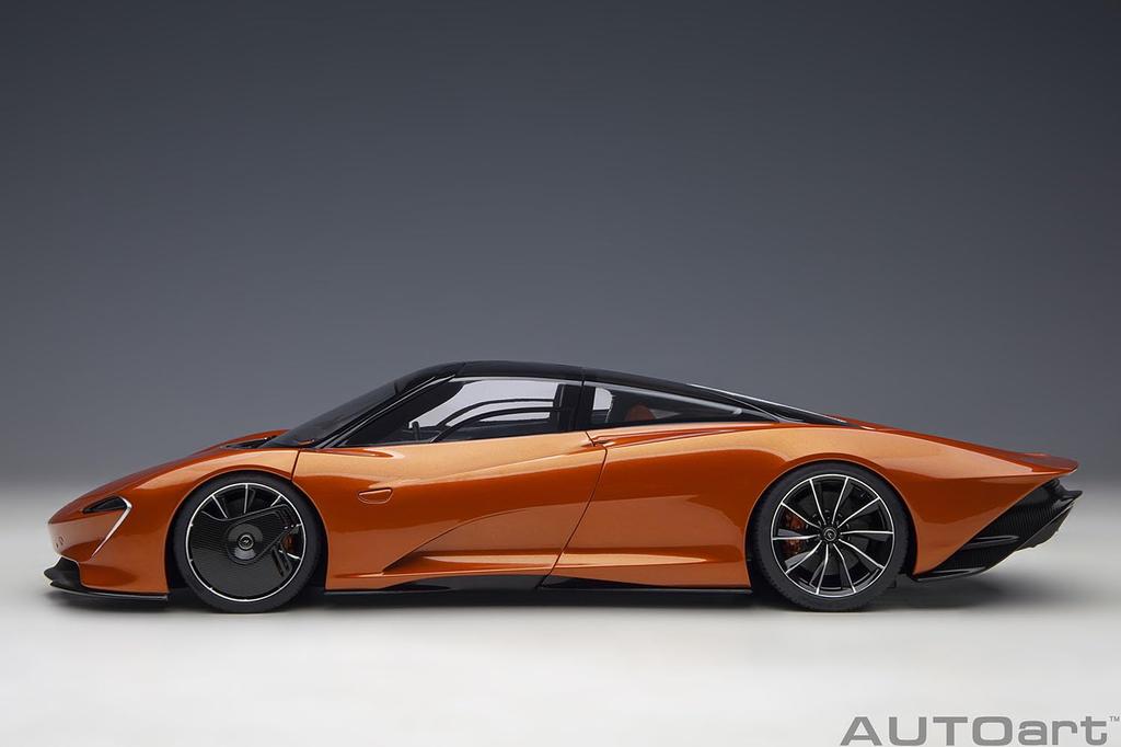 AUTOart McLaren Speedtail Металлический Оранжевый Готовый Продукт 1/18