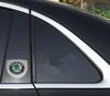 1pcs 3D Metal new for SKODA Car Body Window Fender side Emblem Badge Decal rear tail bumper trunk Sticker styling Accessories  FD9
