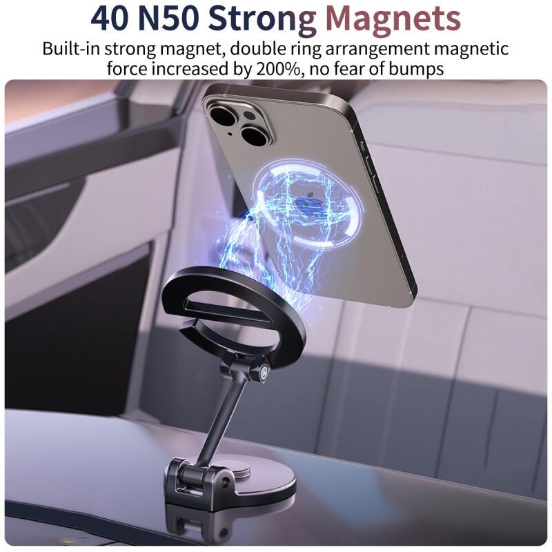 FONKEN Магнитный автомобильный держатель для телефона, подставка Magsafe, поддержка в автомобиле для iPhone 13, 14, 15 Pro Max, магнитный автомобильный зажим для вентиляционного отверстия, крепление для мобильного телефона