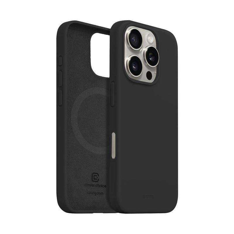 Crong Color Cover Magnetic - iPhone 16 Pro Max MagSafe Case (Black)