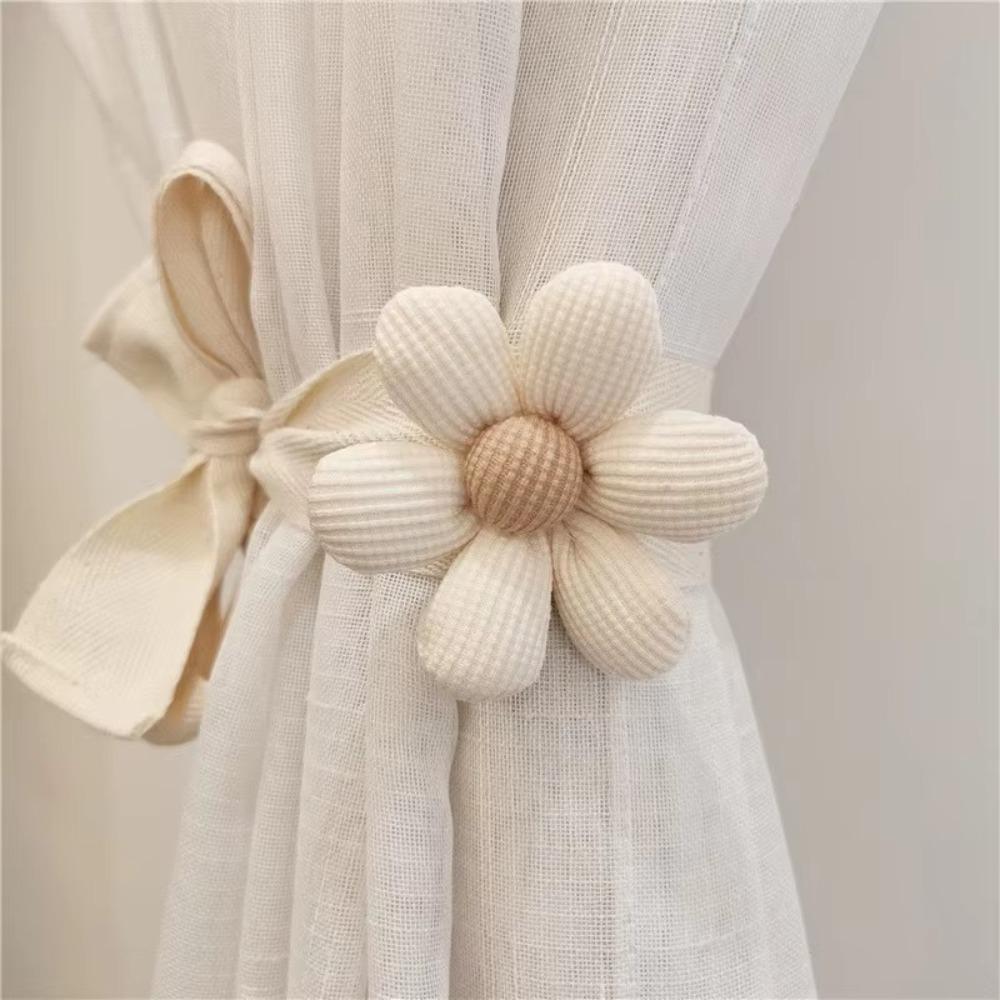 1PC Flower Shape Curtain Buckle Clip Cartoon Curtain Rope Holders Curtain Tieback  Kids Room