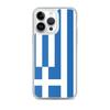 Coque iPhone - iPhone 14 Pro Max - Drapeau Grèce - Souple - Multicolore - Design Moderne