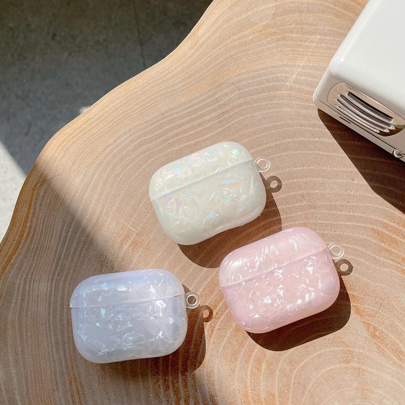 Чехол с узором-ракушкой для AirPodspro1 Bluetooth, новый чехол для наушников 1-го поколения Pro, противоударная и износостойкая сумка для наушников