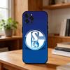 S-Schalke 04 T-Команда Цвета Стильный Чехол Для Телефона Для iPhone17,16,15,14,13,12Plus,Pro Max,XS,5G Мягкий Силикон Черный Чехол