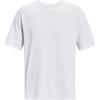 Ua Oversize Heavyweight Short Sleeve Solid Color A-Neck T Shirt Men Tops White 1384037-100