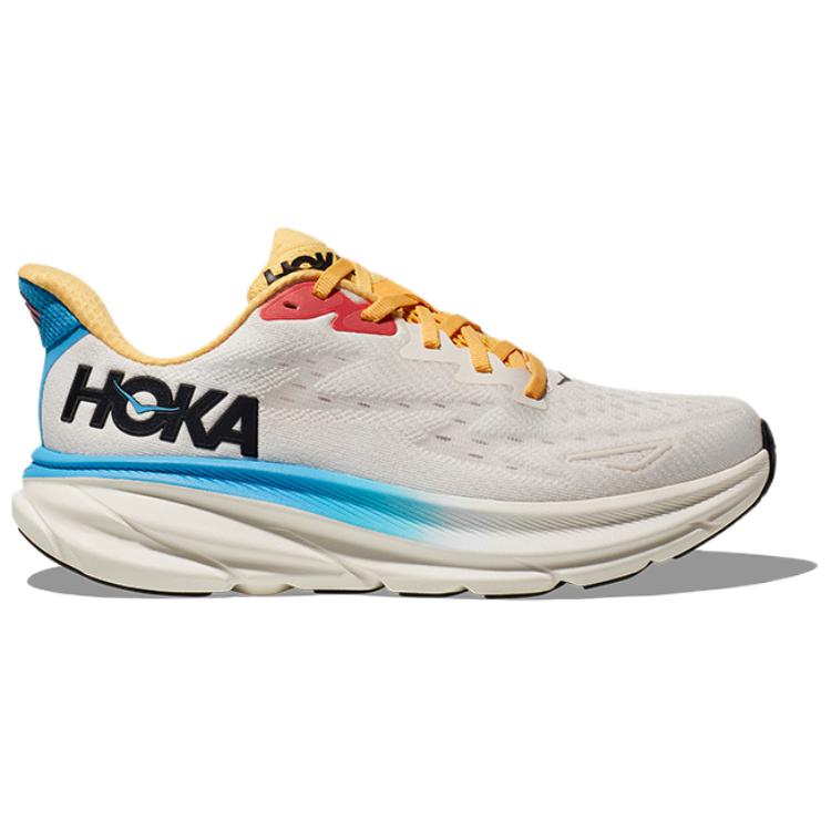 HOKA One One Клифтон 9 День плавания Блан де Блан (Женский) Женские кроссовки 1127896-BSW