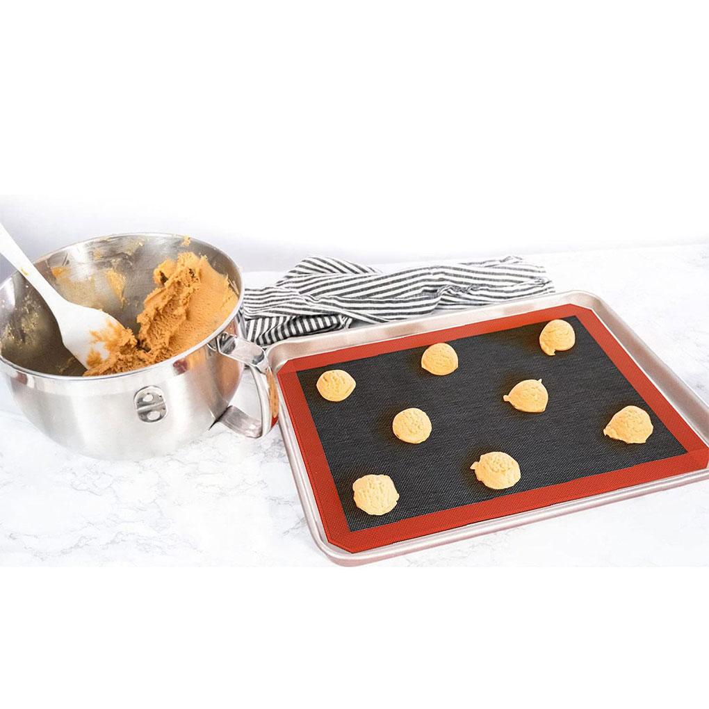 Портативный силиконовый коврик для выпечки Многофункциональный и простой в очистке силиконовый коврик для выпечки с антипригарным покрытием