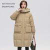 SNOWFLYING Women's Mid-Length Thickened Down Coat