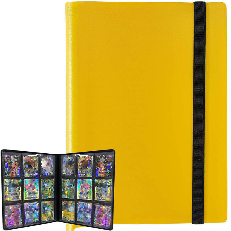 Trading Card 4/9/12 Pocket Card Holder Album PP Cover Durable Perfect for Storage Game Sports ID Cards Portable Cards Album Case for Collection