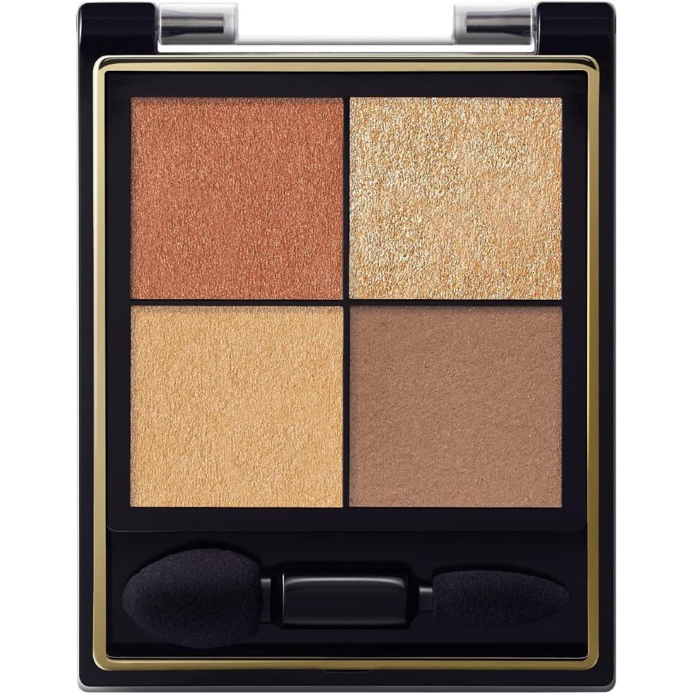 Палитра теней для век Excel Real Close Shadow Cx05 Fringed Hat Nuance Color, 4 цвета, 3 текстуры, глянец, ламе, матовый Cx05 Fringed Hat 