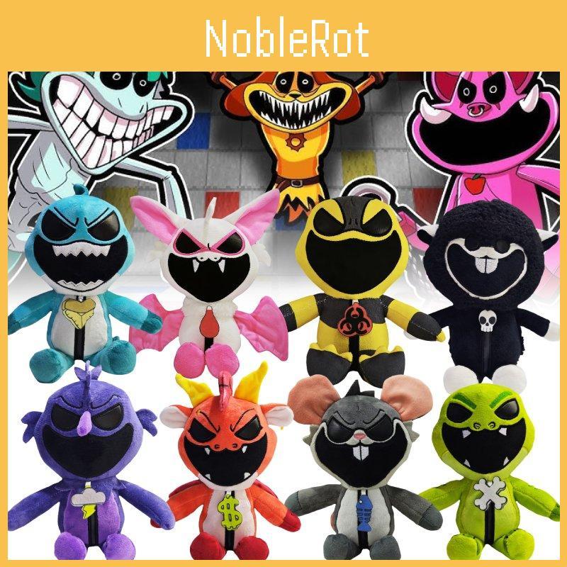 Кошмарные зверюшки Очаровательная плюшевая игрушка «Черная овечка» Мягкая и приятная на ощупь 25 см Фигурка животного