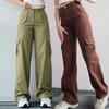 Модные брюки-карго оверсайз, женские повседневные спортивные штаны, женские свободные брюки, мешковатые брюки