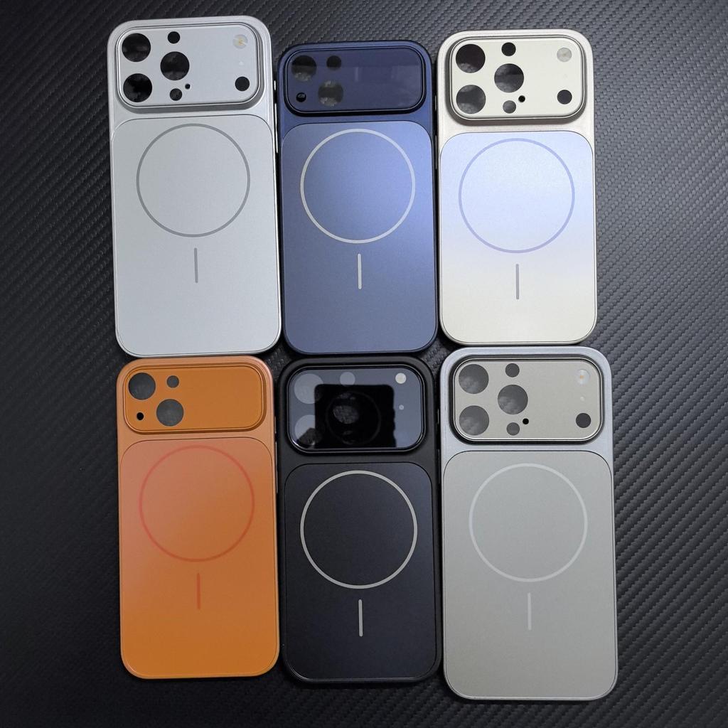 Совместимый с международными сетями Магнитный чехол для iPhone 17 с матовым покрытием, Полная защита, Защита от падений для Apple 16 Pro Max