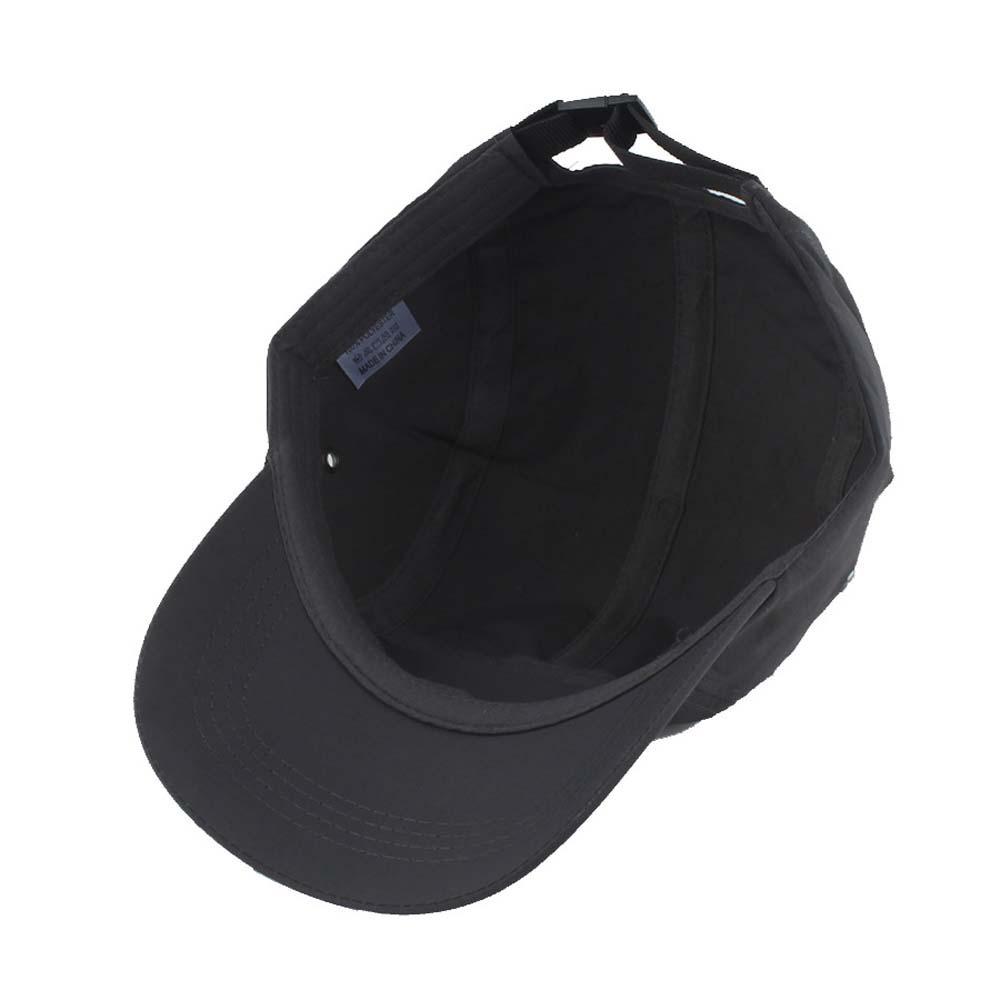 Breathable Quick-drying Baseball Hat Cotton Unisex Sunscreen Hat Solid Color Peaked Cap  Couple