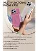 Чехол-кошелек Samsung S26 Ultra с ремешком на запястье - Подходит для S25 Plus, моделей S20
