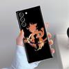 Аниме Genshin Impact Прозрачный чехол для Samsung Galaxy S22 S20 FE S21 S10 S9 Plus Note 20 Ultra 10 Lite Прозрачный чехол для телефона