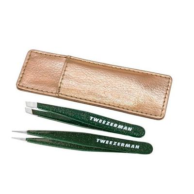 Tweezerman Enchanted Garden Mini Tweezers Set - пинцеты для бровей для женщин и мужчин