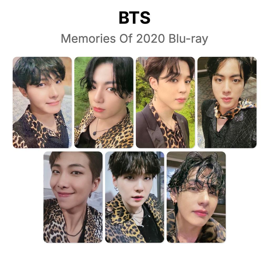 BTS Memories Of 2020 Blu-ray Официальная фотокарточка