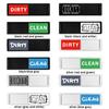 Clean Dirty Dishwasher Magnet Indicator Sign Large Text Magnetic Dishwasher Sign Dishwasher Refrigerator Magnet Kitchen Supplies