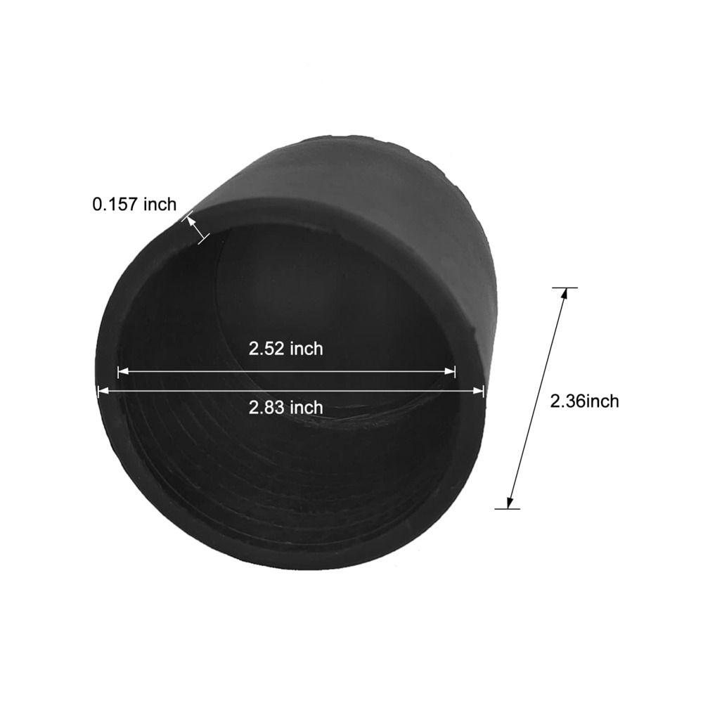 2 шт. Удлинители для ботинок Резиновый резиновый коврик Круглые ножки Крышка для лестницы Компонент