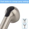 Kitchen Faucet Shower Head Pull-out Sprayer with Push Button Switching 2 Water Modes ABS Kitchen Tap Pull Out Shower Head G1/2