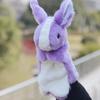 Plush Rabbit Bunny Hand Puppet Soft  Fashion   Early Education