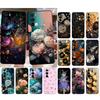 Чехол для телефона Motorola Edge 50 40 Pro 60 50 40 30 Ultra Neo Fusion Moto G85 G72 G53 G54 G84 G13 G32 Цветы