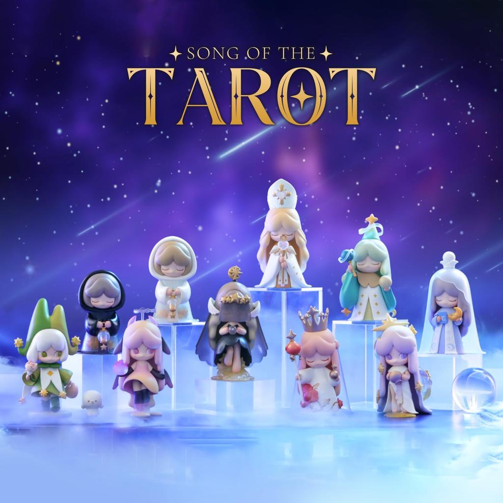 52TOYS BLINDBOX Серия «Песнь Таро» Blind Box Blind Box Торговый Gachapon Идеальный подарок для и фигурка LAPLLY 10 см, Фигурка, Кукла, Коллекционная,