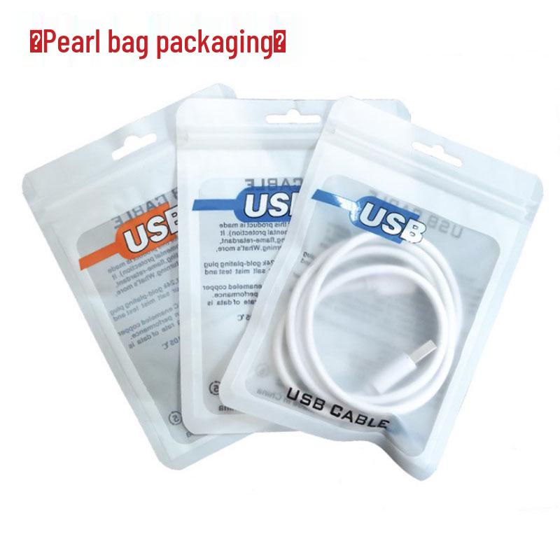 Кабель USB для быстрой зарядки 0,25 м - Совместим с Apple, Android, TYPE-C, внешними аккумуляторами и автомобилями