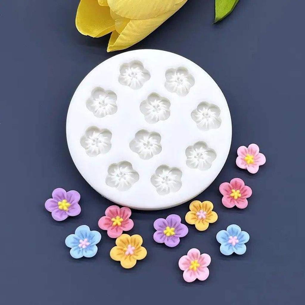 Flower Daisy Silicone Sugarcraft Mold Resin Tools Cupcake Baking Mould Fondant Tools