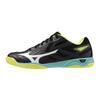 Table Tennis Shoes Wave Kaiserburg 8 Club Activities Gymnasium Lightweight Black X White X Lime Cm 3E Women's 26.0