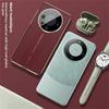 Чехол для телефона Huawei Mate 60 50 Pro Роскошный гальванизированный кожаный Чехол с защитой камеры Жесткий чехол для Huawei Mate 40 30 Pro Чехол