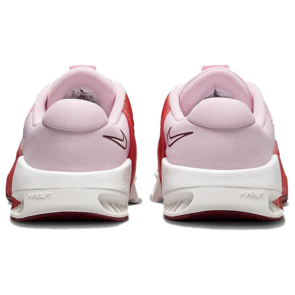 Nike Женские кроссовки Metcon 9 Pink Foam Dark Team Red Платиновый оттенок Adobe DZ2537-601
