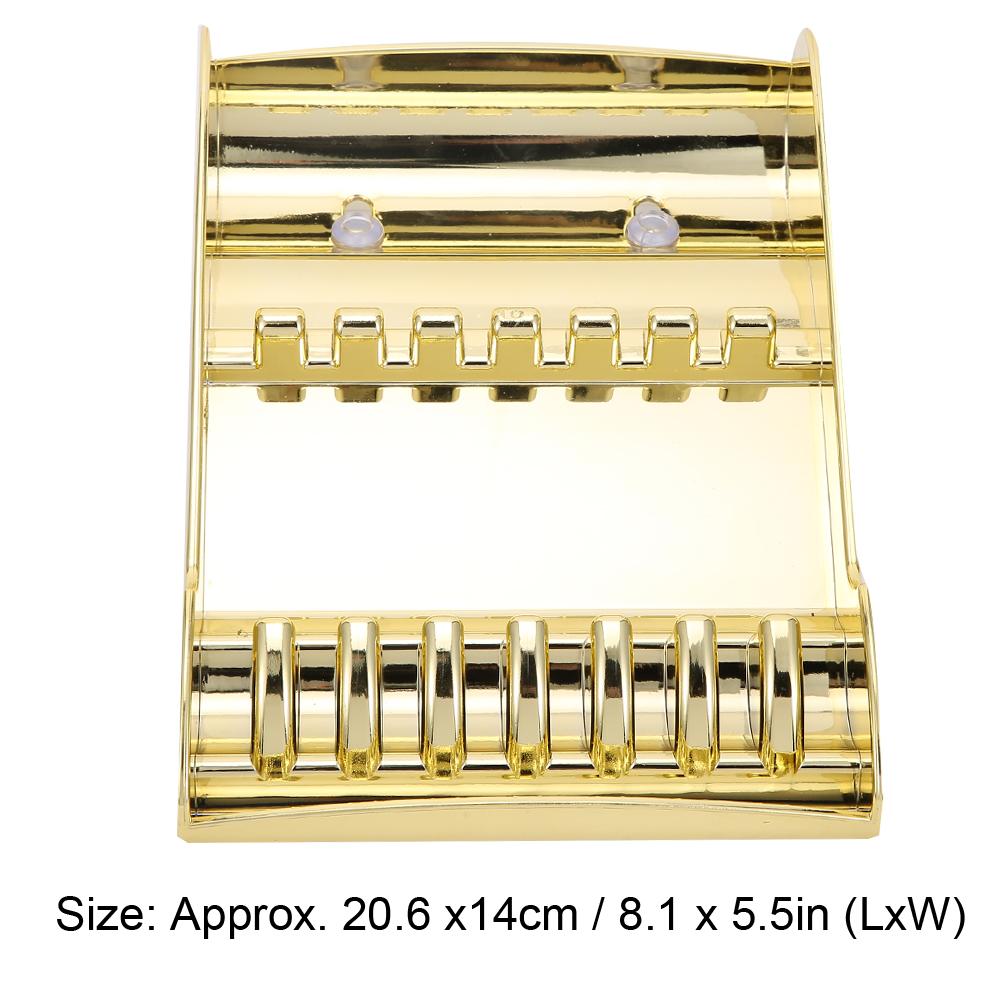 Профессиональная стойка для хранения парикмахерских ножниц, держатель для парикмахерских ножниц, органайзер для парикмахеров, золото