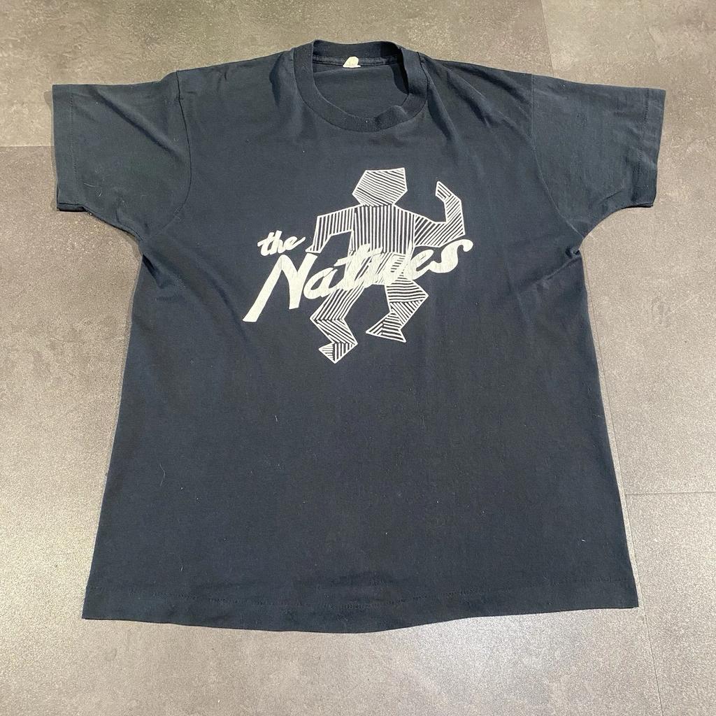 Vintage 80s 90s The Natives Band T Shirt Black Screen Stars Music USA