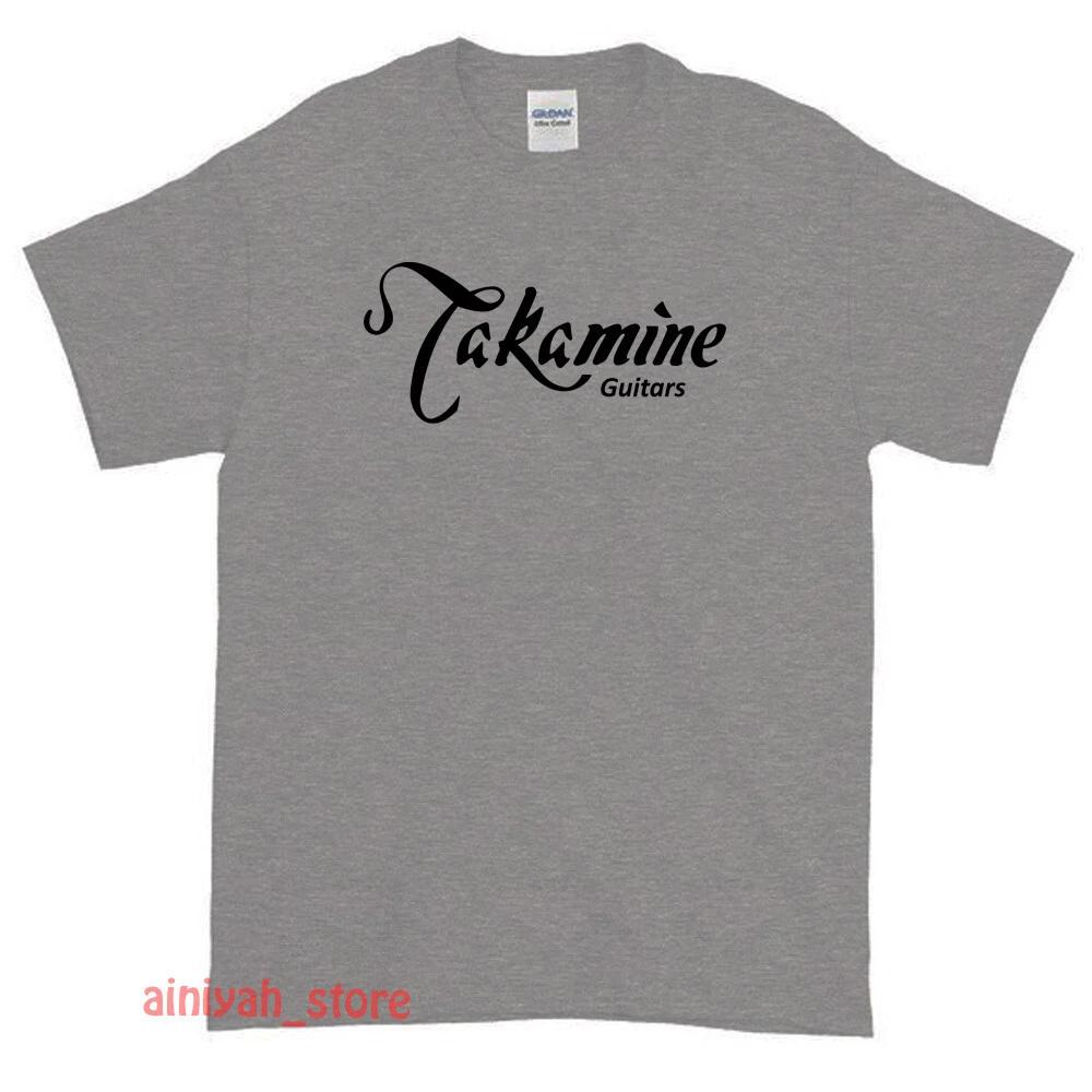New Takamine Guitars Logo Men's Funny T shirt USA Size S-XXL