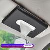 Universal Car Sun Visor Plate Tissue Box Carbon Fiber Tissue Holder New Napkin Holder  Seat Back