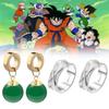 Dragon Ball Super Goku Black Accessories With Earrings And Ring For Anime Costume Parties