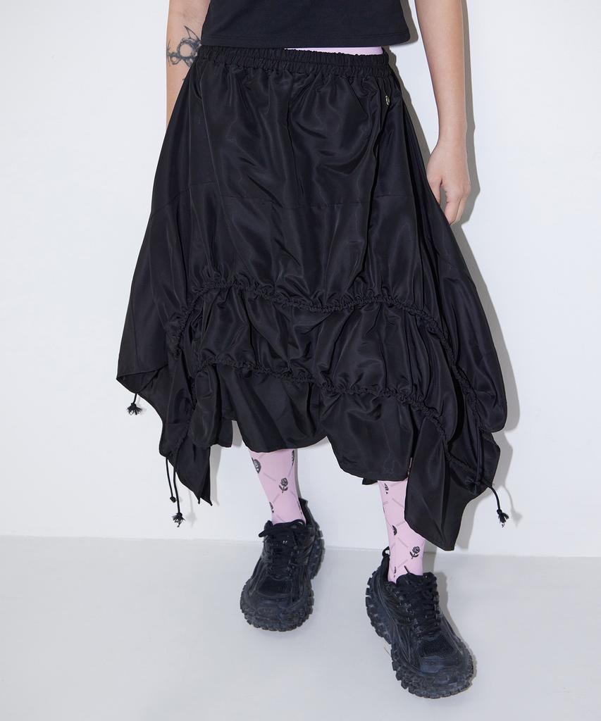 Faike Fakiii Cancan String Skirt_Black