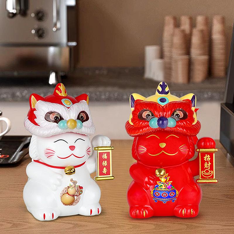 Украшение "Счастливый кот", кивающий кот на солнечной батарее, статуэтка кота удачи на солнечной батарее, украшения, приветствующий кот, декор для дома, офиса