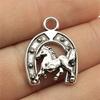 Horse Hoof Charms Pendant Girl Jewelry Kawaii Souvenir