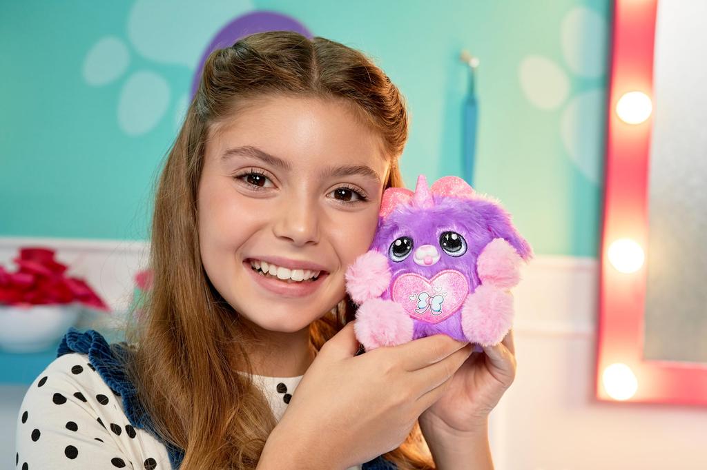 ZURU Rainbocorns Puppycorn Surprise Series 3 Collectible Plush Toy with Surprise Sticker and Stuffed Dog for Girls and Kids Ages (Husky) Egg, Pack,