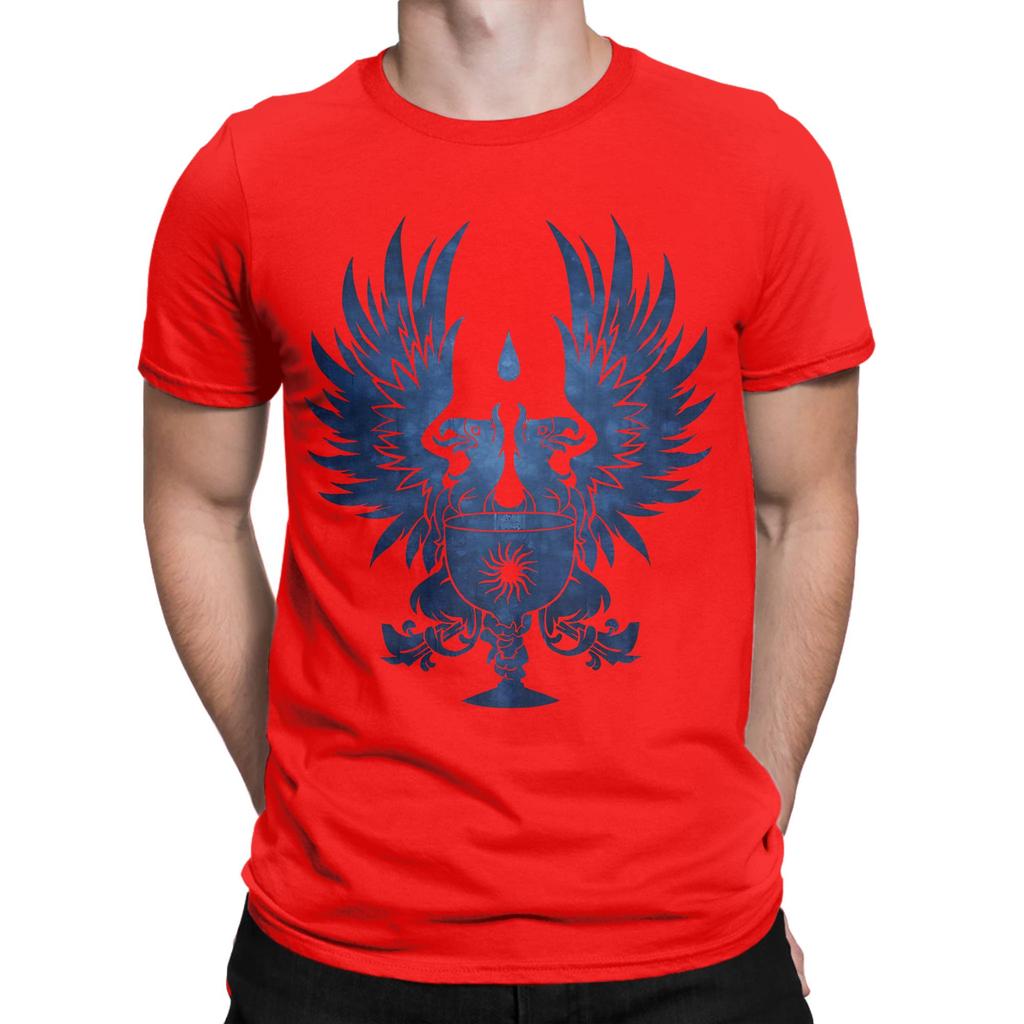 Grey Warden Blue Novelty Graphic 100 Cotton Tshirt Dragon Age Tops Tees For Unisex
