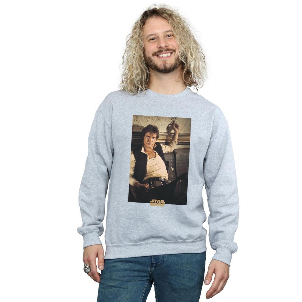 Star Wars Mens Han Solo Mos Eisley Sweatshirt