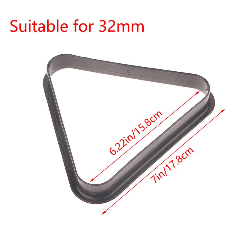 1 шт. Снукерный треугольник Бильярдный треугольник Рамка Стойка Пластиковая стойка для шаров для стола Снукерные аксессуары 25 мм 32 мм 38 мм 44 мм 52 мм 57 мм