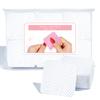 Lint Free Nail Wipes, 300 PCS Eyelash Extension Glue Wipes, Lash Glue Cleaning Pads, Adhesive Wipes, Cotton Pads for Cleaning