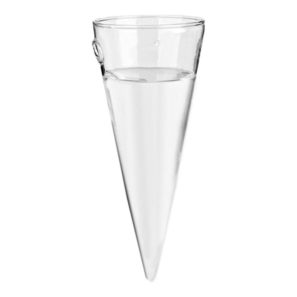 Коническая ваза для настенного монтажа, гидропонные растения, цветочный горшок, ваза для размножения растений, декор для дома и офиса