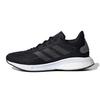 adidas Galaxar Supernova J Нескользящие и дышащие низкие детские кроссовки для бега Черно-серые Подростковые FW9113