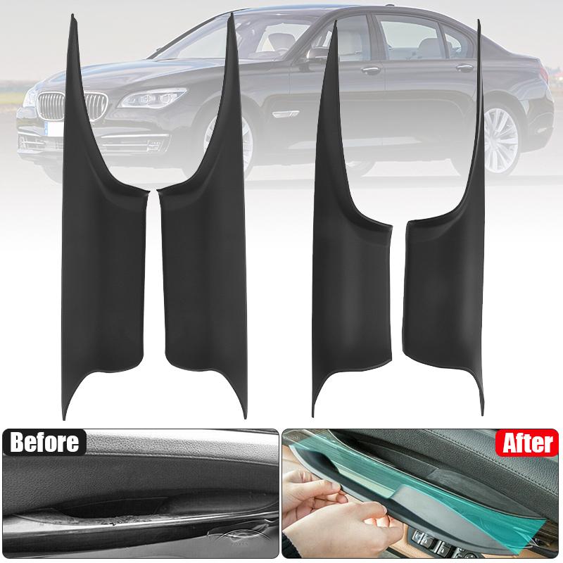 Front Rear Door Interior Handle Pull Carrier Cover 51429151212 51419115501 For BMW 7 Series F01 F02 2008 2009 2010 -2015